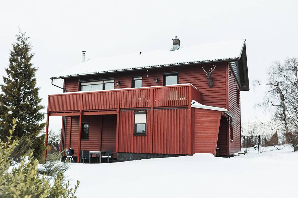 Hexenlandhaus Tom, mit Sauna & 2 Öfen, Haustierfreundlich in Hohegeiß, Harzvorland