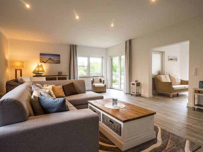 Ferienhaus für 9 Personen, mit Terrasse und Garten in Pudagla