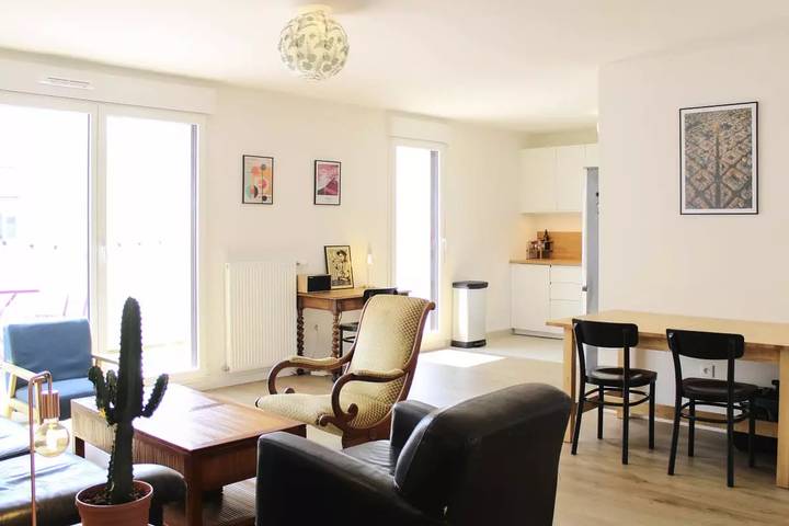 Gîte pour 4 personnes, avec balcon à Aubervilliers - 4