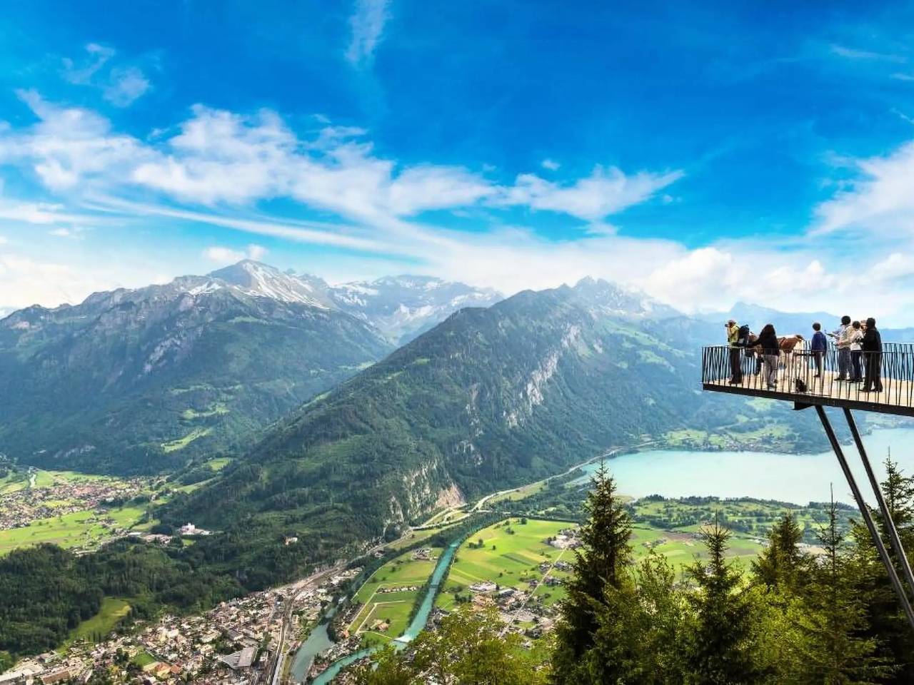 Ganze Wohnung, 2 Pièces 4 Personnes in Interlaken, Thunersee