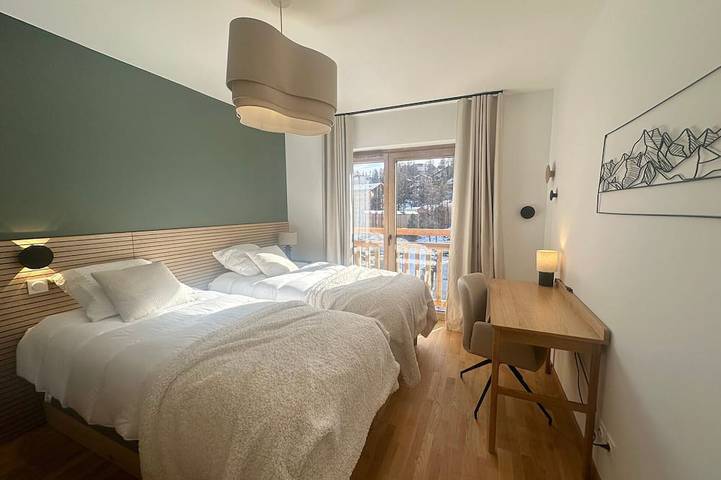 Ganze Wohnung, Ferienwohnung Vars, 2 Schlafzimmer, 5 Personen in Vars, Briançon und Umgebung