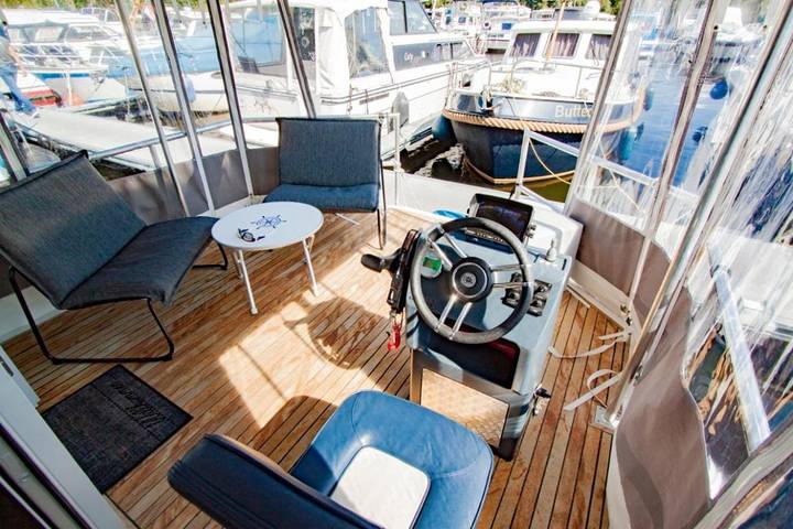 Boot für 4 Personen, mit Terrasse und Ausblick in Berlin Umland - 2