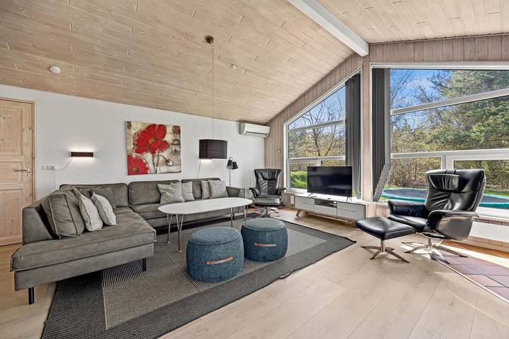 Villa für 12 Personen, mit Whirlpool und Sauna sowie Pool in Blavand - 3