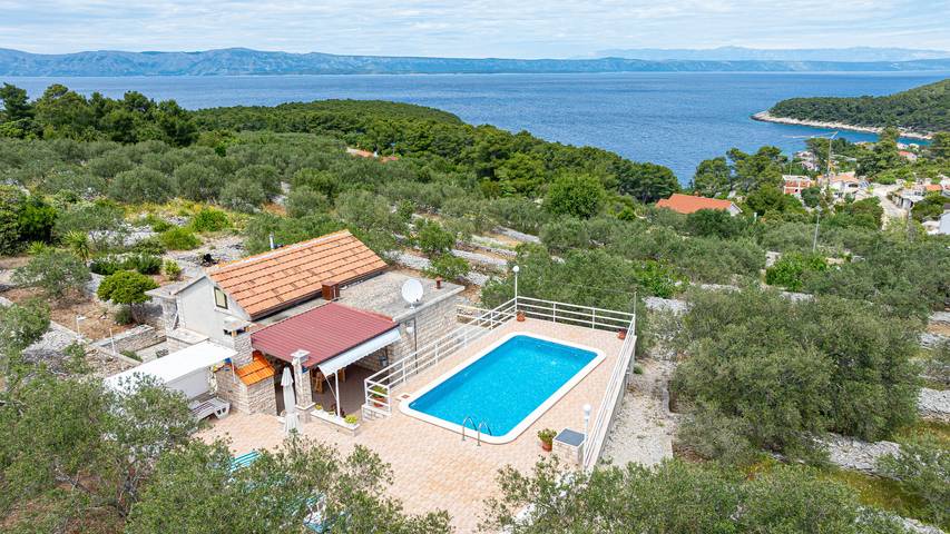 Villa für 5 Personen, mit Terrasse und Garten auf Korcula