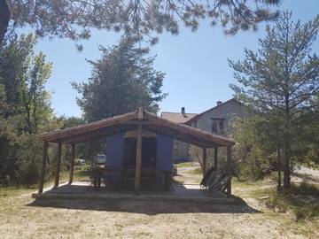 Gîte pour 8 personnes, avec jardin et vue, animaux acceptés à Aínsa
