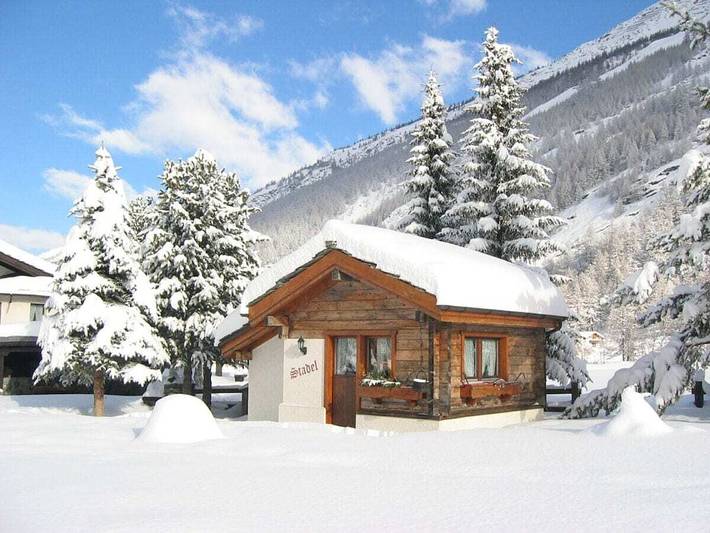 Ferienhaus für 2 Personen, mit Garten in Saas-Grund