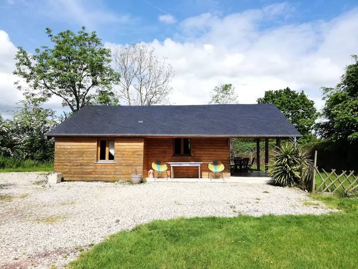 Chalet pour 5 personnes, avec piscine et terrasse dans l' Eure
