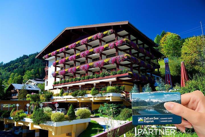 Hotel für 2 Personen, mit Balkon und Terrasse sowie Pool und Sauna in Zell am See
