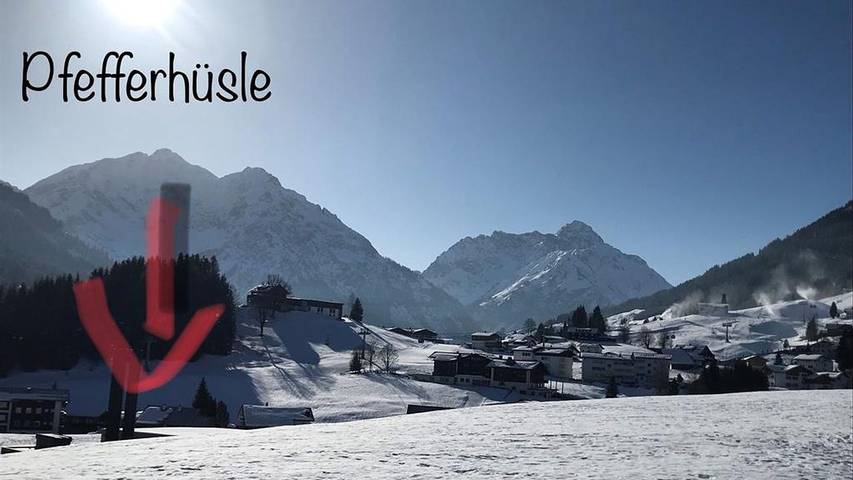 Gîte pour 6 personnes, avec balcon à Riezlern - 4