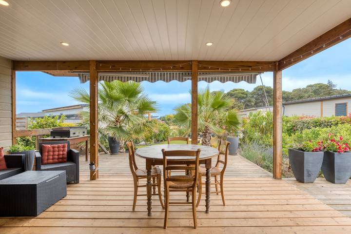 Location de vacances pour 6 personnes, avec bassin pour enfant et jardin à Pomérols - 4