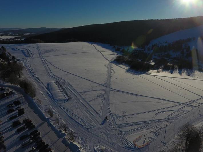 Maison d’hôte pour 2 personnes, avec piscine et jardin ainsi que terrasse et vue, animaux acceptés à Nové Hutě - 2