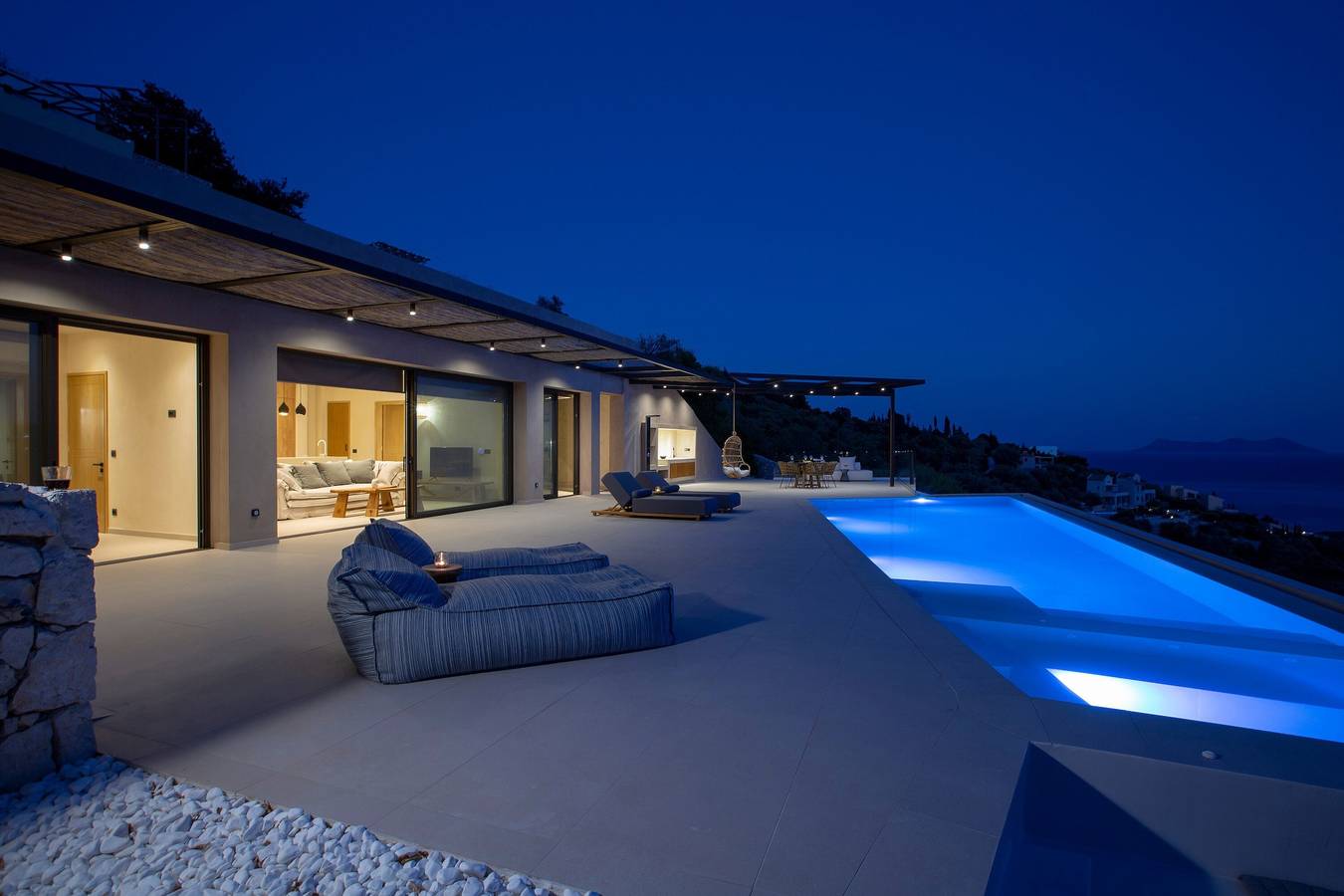 Anasa Villa Alexandra with Sea View, Wi-Fi and Air Conditioning in Syvota (Lefkas), Grækenland