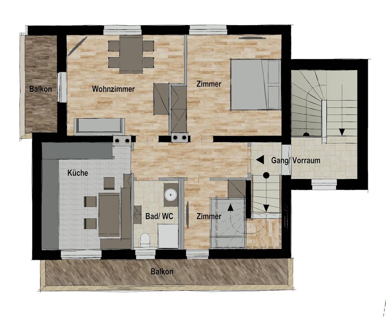 Ganze Ferienwohnung, Ferienwohnung Heimatblick in Tuxer Alpen, Schlitters