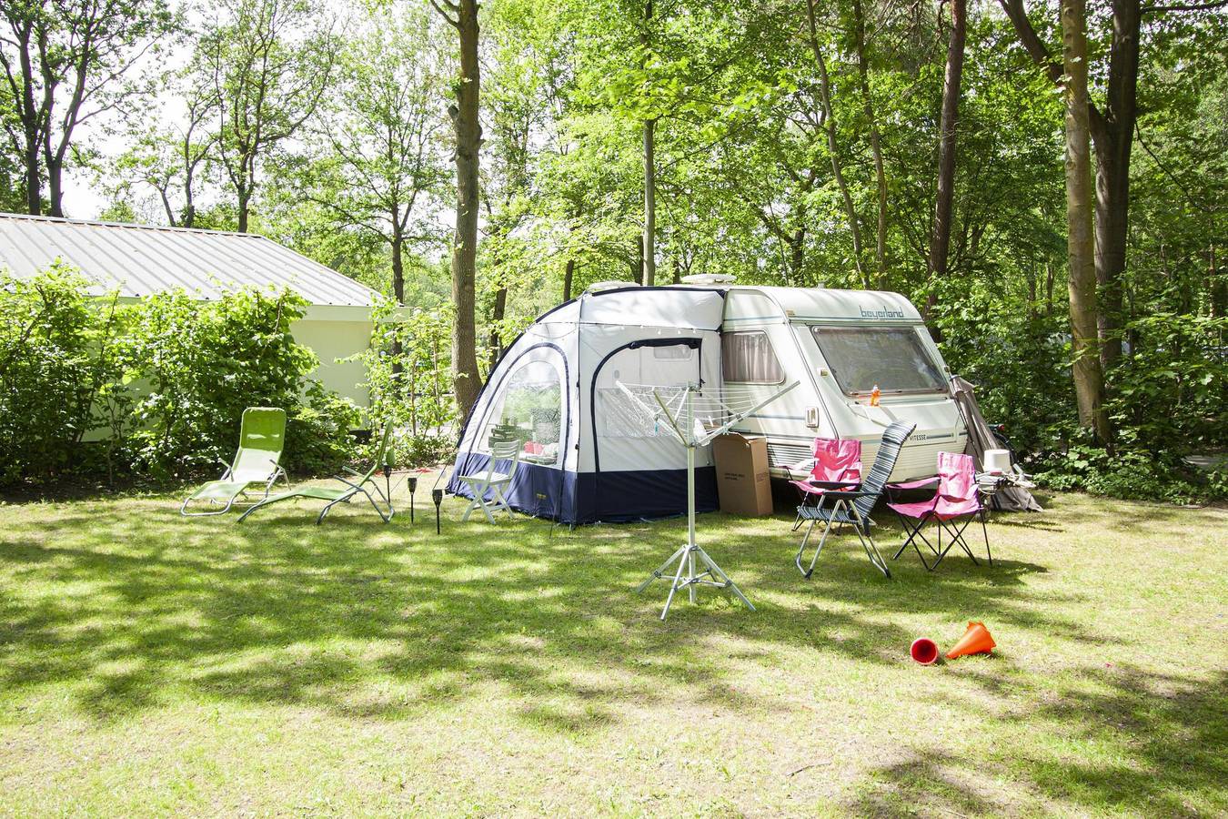 Vakantiepark Breebronne — Komfort-Stellplatz West Cpw in Maasbree, Limburg (Niederlande)