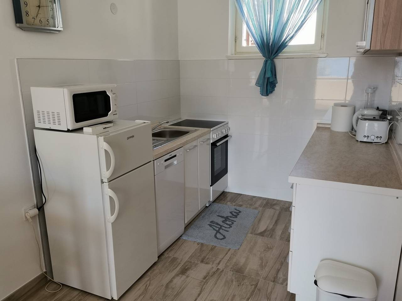 Ganze Wohnung, Das Apartment mit sehr schoen Aussicht auf das Meer und der Altstadt in Primosten, Šibenik-Knin