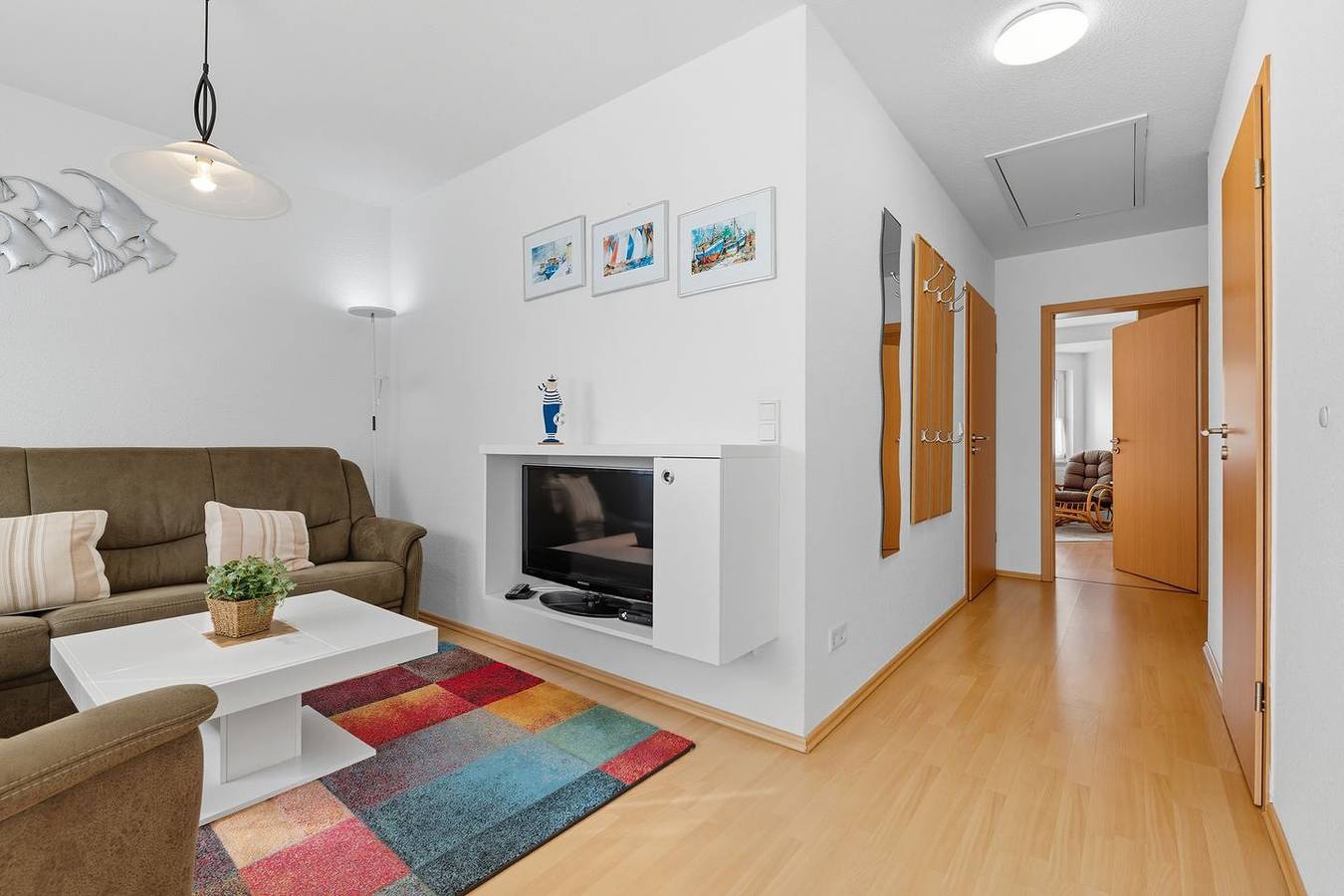Entire apartment, Stranddistel Whg. 2 Og in Zinnowitz mit Balkon, Wlan und 600 m zum Strand in Zinnowitz, Usedomer Norden