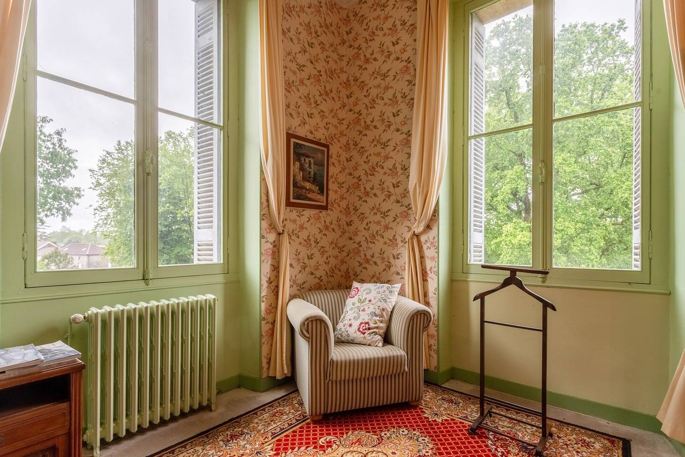 Chambre « La Chambre Antique au Château Habas » avec Wi-Fi in Habas, Région de Dax