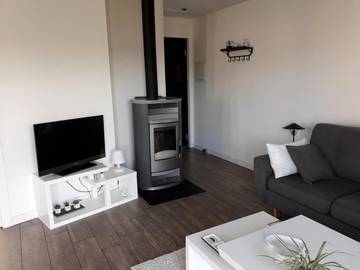 Gîte pour 4 personnes, avec balcon et vue dans Flavin