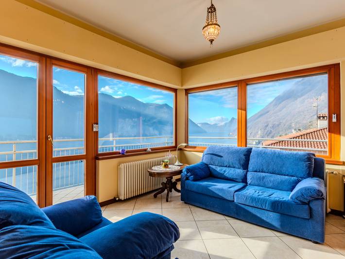 Ferienwohnung für 6 Personen, mit Seeblick und Balkon sowie Garten, mit Haustier am Luganersee - 2