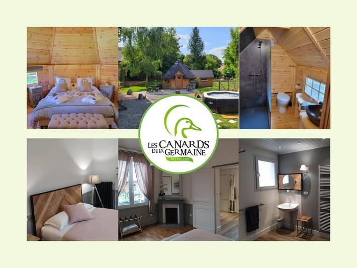 Chambre d’hôte pour 2 personnes, avec Terrasse ainsi que Jacuzzi et Jardin