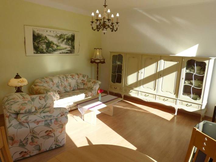 Ferienwohnung für 2 Personen, mit Terrasse und Ausblick