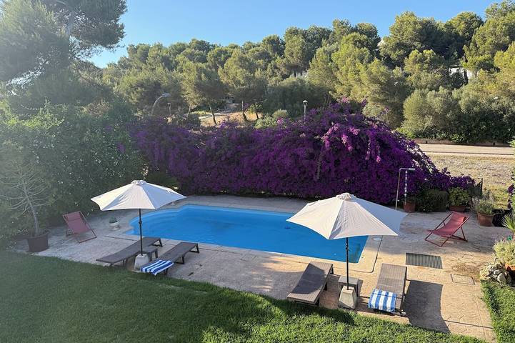 Maison de vacances pour 6 personnes, avec jardin et piscine, animaux acceptés à Cala Romantica