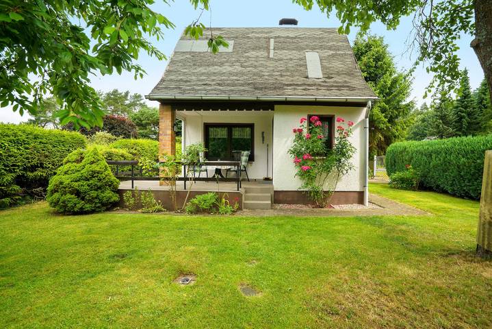 Ferienhaus für 3 Personen, mit Garten