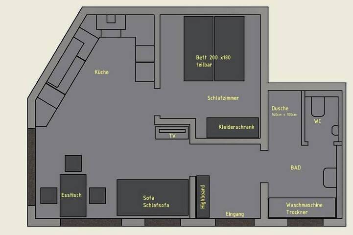 Gîte pour 4 personnes à Brackenheim - 3