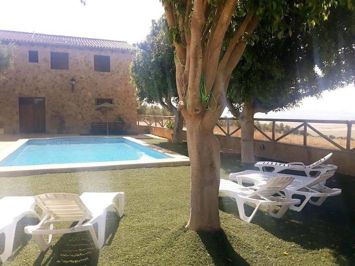 Casa rural para 10 personas, con vistas además de jardín y piscina en Arcos de la Frontera - 3
