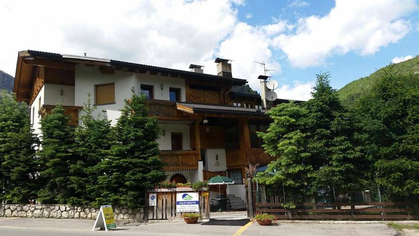 Gîte pour 5 personnes, avec vue et jardin à Arabba