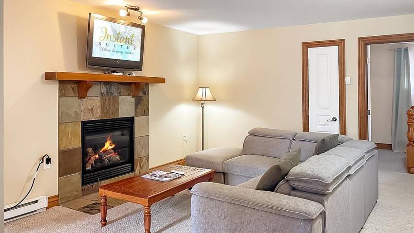 Chalet pour 4 personnes, avec piscine et jardin dans Mont-Tremblant