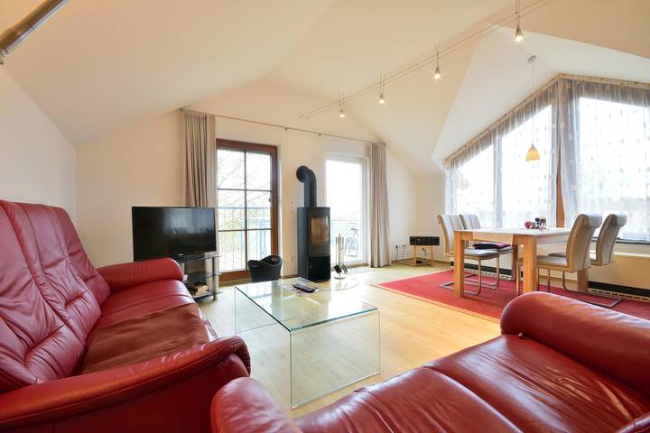 Ferienwohnung für 3 Personen, mit Balkon und Terrasse sowie Garten und Ausblick am Schweriner See - 4