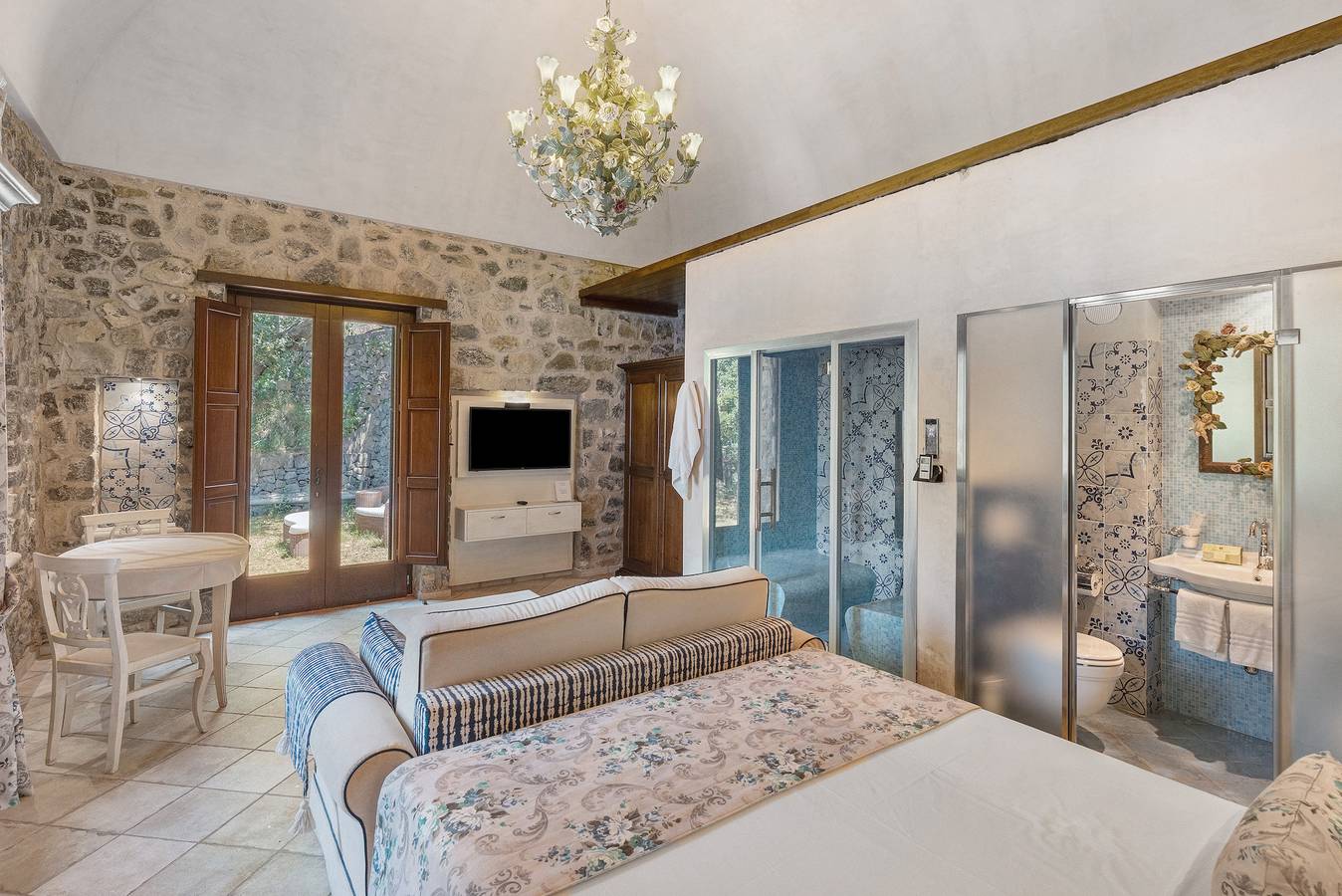 Casa vacanze 'Romantico Casale Di Lusso Con Spa' con vista mare, Wi-Fi e aria condizionata in Conca dei Marini, Costiera amalfitana