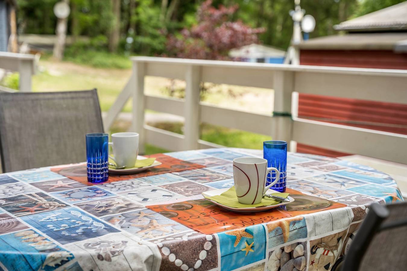 Bungalow 'Seeschwalbe, Nr 7' con terraza privada in Bakenberg, Dranske