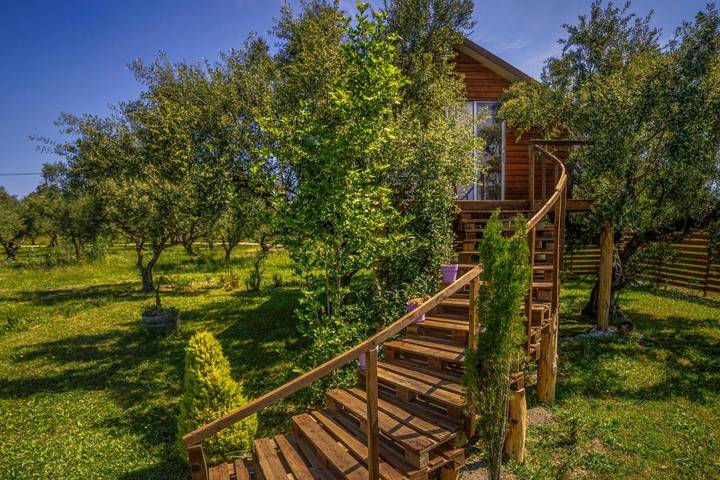 Camping für 2 Personen, mit Balkon und Terrasse sowie Garten und Sauna auf Zakynthos