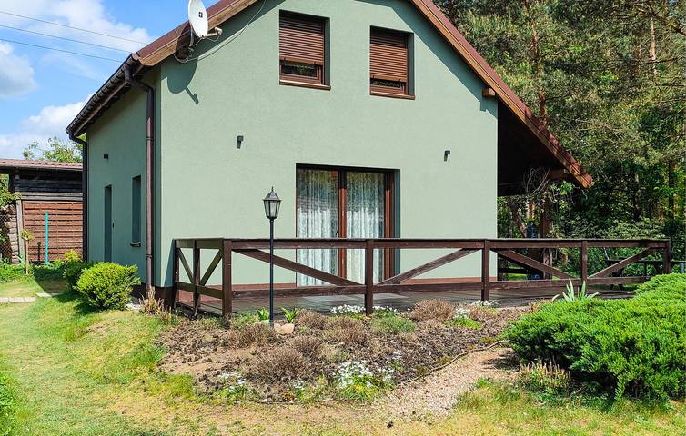 Ferienhaus für 5 Personen mit Terrasse in Rybakowo, Lebus (Polen)