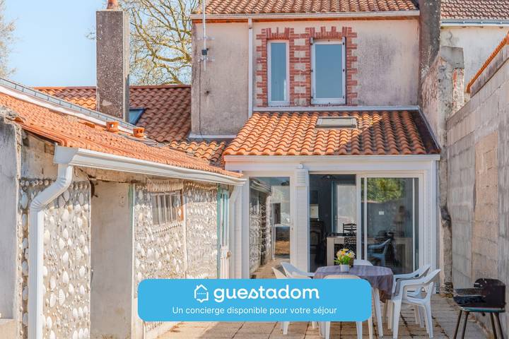 Maison de vacances pour 4 personnes, avec jardin, adapté aux familles à Bourgneuf-en-Retz