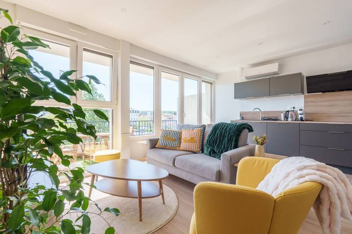 Appartement de vacances pour 4 personnes, avec Balcon