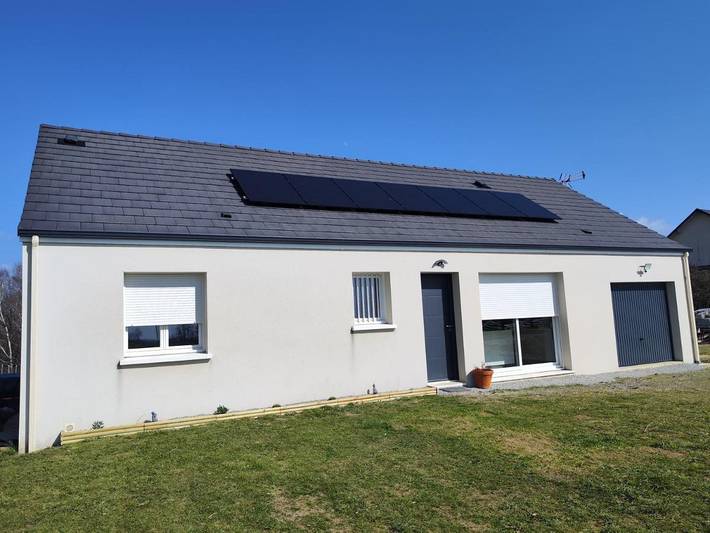 Maison de campagne pour 6 personnes, avec vue ainsi que jardin et piscine à Troche - 2