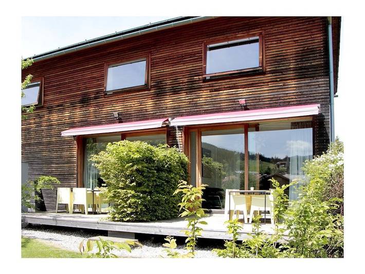 Ferienhaus für 4 Personen, mit Terrasse und Garten in Jungholz