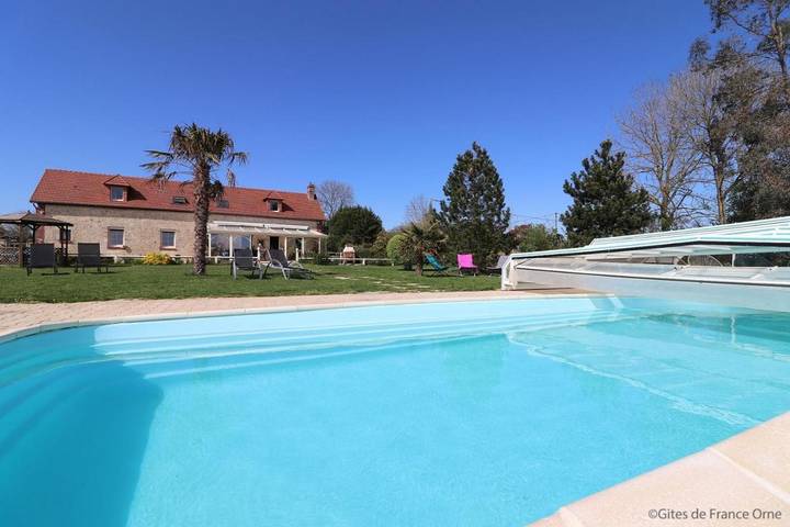 Chambre d’hôte pour 2 personnes, avec vue sur le lac et vue ainsi que jardin et piscine dans Orne - 2