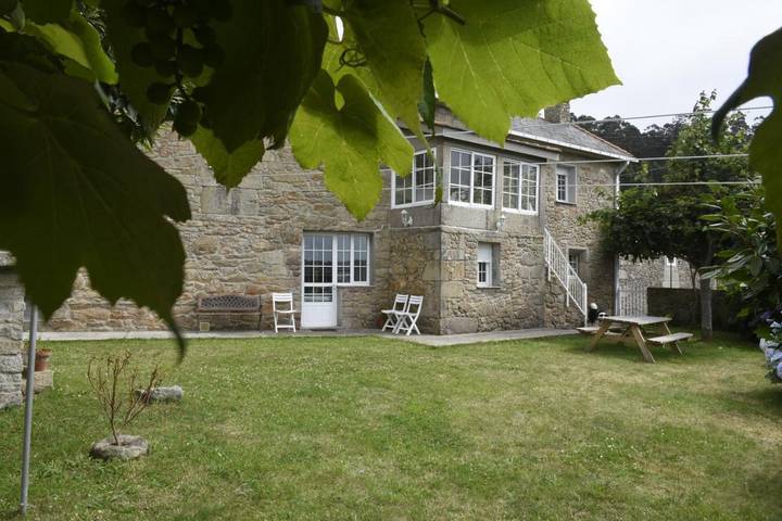 Ferienhaus für 7 Personen, mit Terrasse und Garten sowie Ausblick