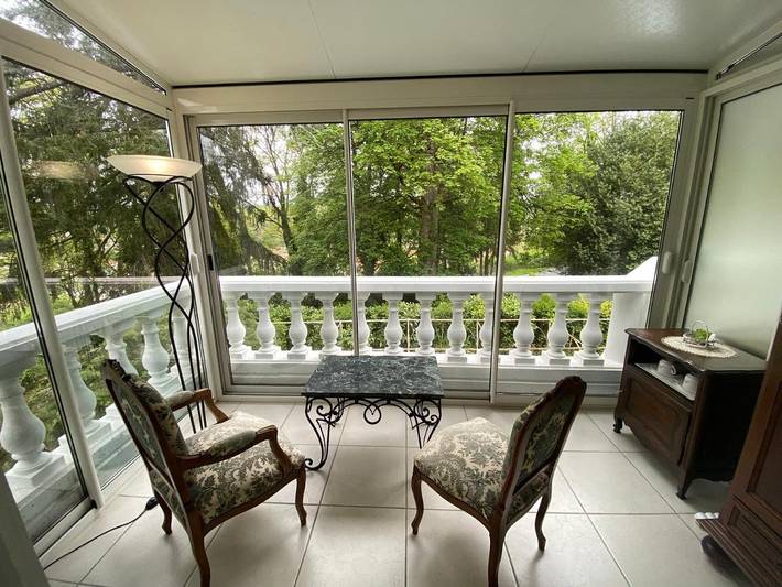 Location de vacances pour 2 personnes, avec Terrasse et Jardin ainsi que Piscine et Vue à Aubin - 2