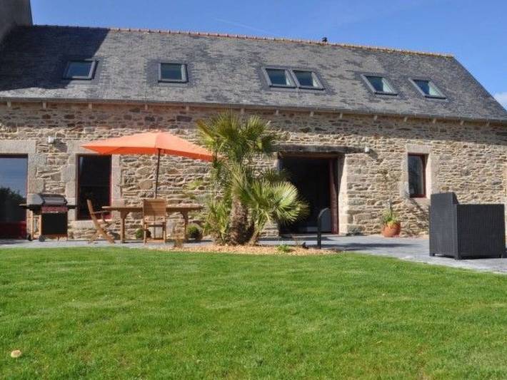 Location de vacances pour 6 personnes, avec jardin à Pleumeur-Gautier