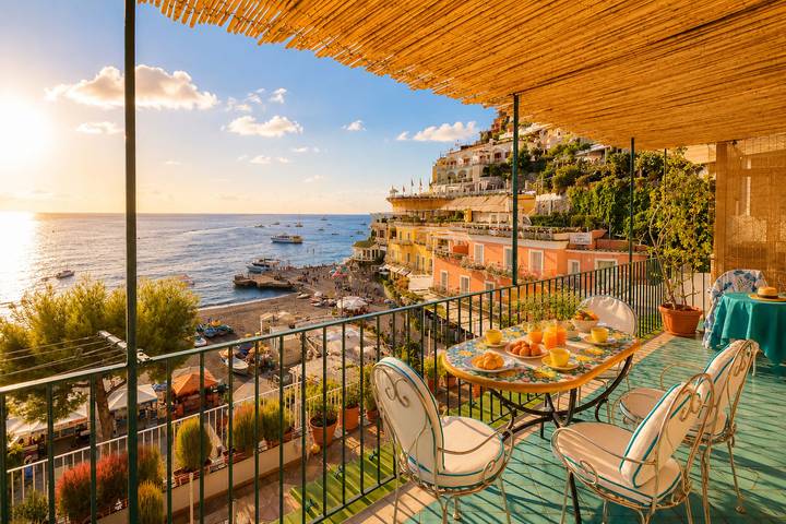 Location de vacances pour 6 personnes, avec Vue sur l’océan ainsi que Balcon et Terrasse à Positano - 3