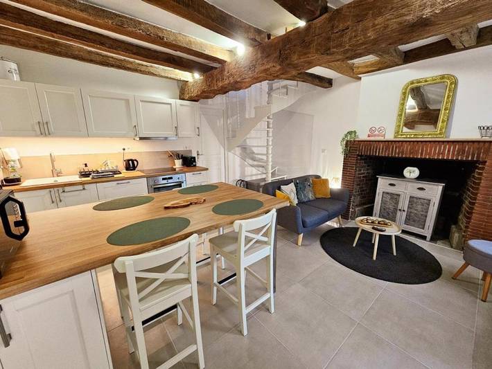 Maison de vacances pour 4 personnes, avec terrasse et jardin