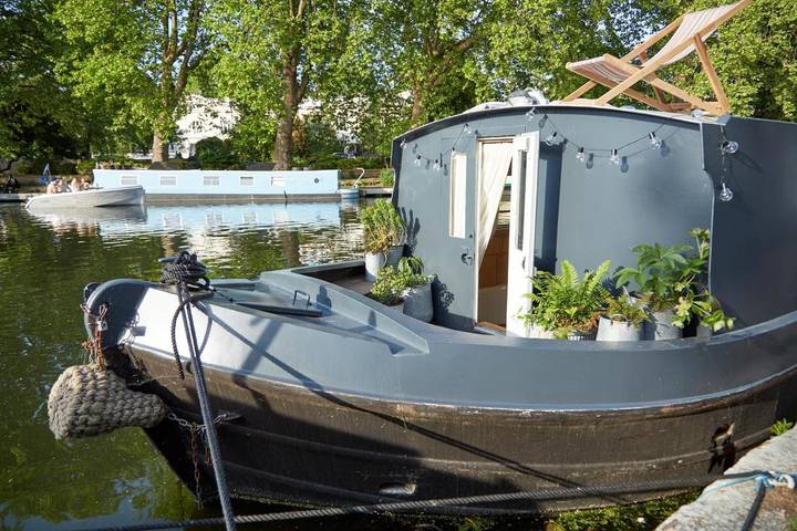 Boot für 4 Personen, mit Ausblick und Terrasse sowie Seeblick in London - 2