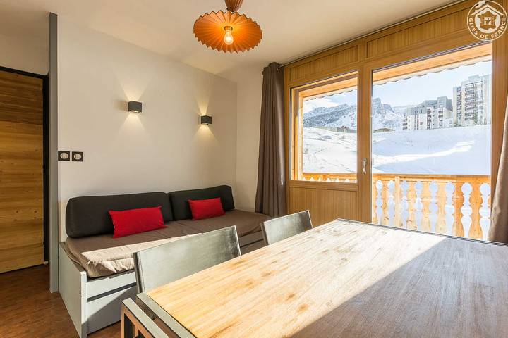 Chalet pour 3 personnes, avec balcon, animaux acceptés à Tignes - 4
