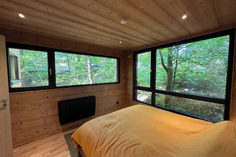Under the pines with sauna and jacuzzi (Emilie) in Labaroche, Regionaler Naturpark Belchen der Vogesen