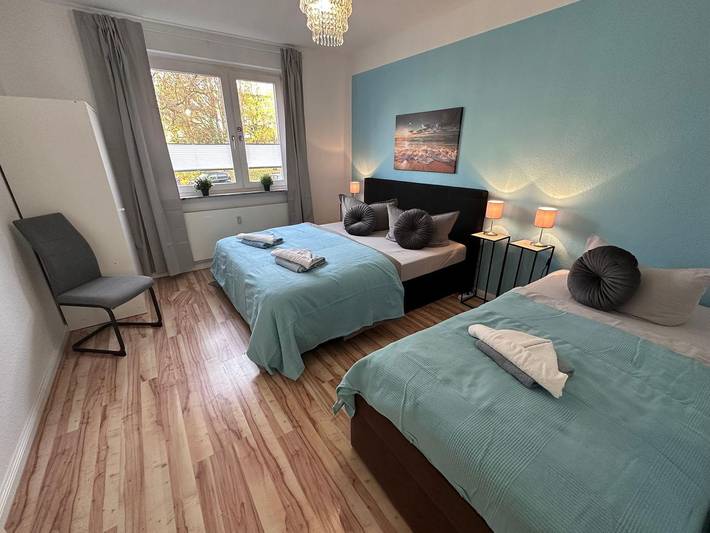 Ferienwohnung für 5 Personen, mit Balkon und Garten